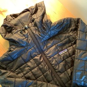 patagonia synthetic nano-puff hooded jacket